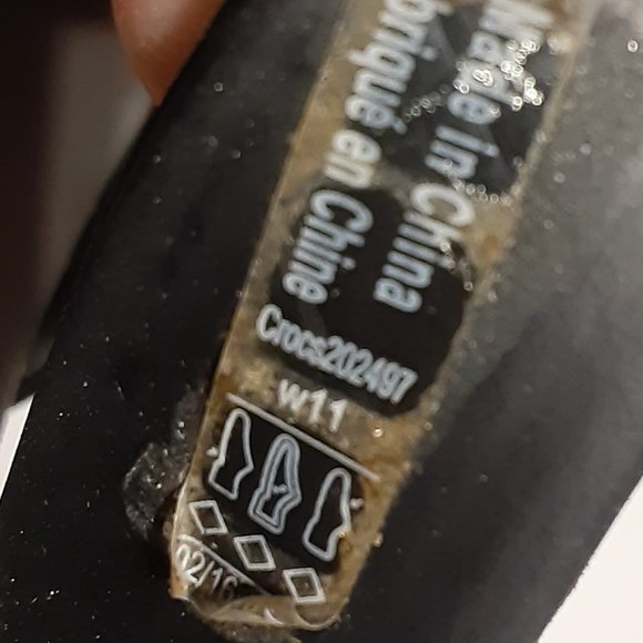 Crocs Womens Meleen Twist Blk/Gray Slip On Open Toe Comfort Sandals 202497 S… - Picture 8 of 8